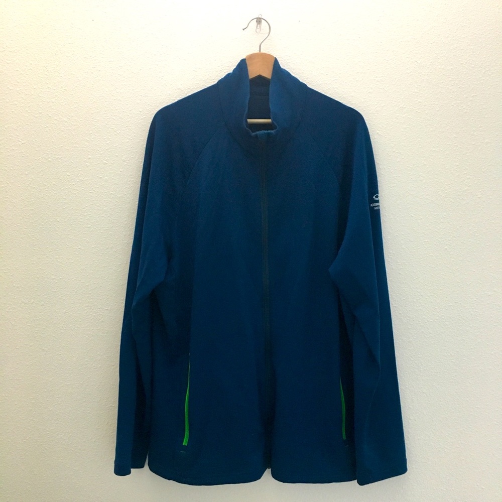 Icebreaker Merino Long Sleeve Zip Jacket—XL